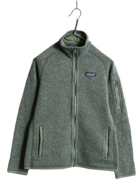 17年製 パタゴニア ベターセーター ジャケット レディース S 古着 Patagonia アウトドア フリース フルジップ ブルゾン ニット ハイネック