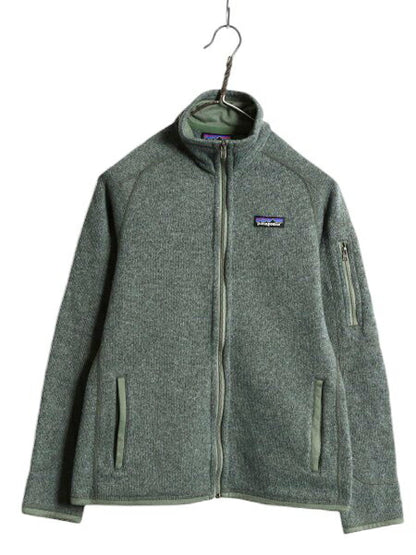 17年製 パタゴニア ベターセーター ジャケット レディース S 古着 Patagonia アウトドア フリース フルジップ ブルゾン ニット ハイネック