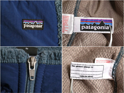 09年製 パタゴニア レトロX フルジップ フリース ジャケット キッズ M 140cm 程/ PATAGONIA アウトドア パイル ブルゾン ハイネック 子供用