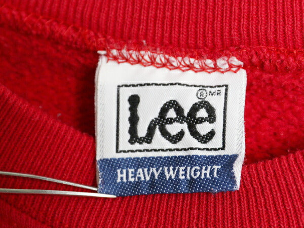 90s ハードロックカフェ スウェット メンズ レディース L 程 古着 90年代 Hard Rock CAFE ロゴ刺繍 企業 ヘビーウェイト トレーナー レッド