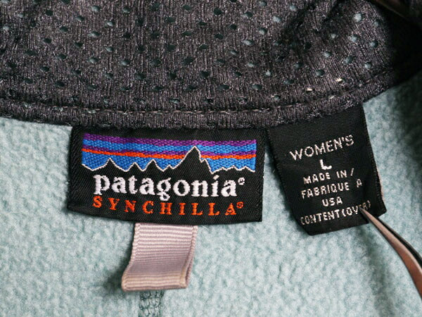 90s 99年製 USA製 パタゴニア ライトウェイト シンチラ フリース ベスト レディース L / 古着 PATAGONIA フルジップ アウトドア ハイネック
