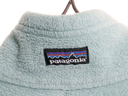 90s 99年製 USA製 パタゴニア ライトウェイト シンチラ フリース ベスト レディース L / 古着 PATAGONIA フルジップ アウトドア ハイネック