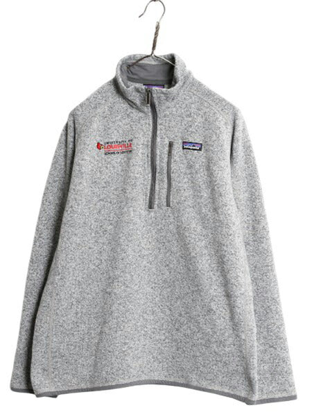 17年製 パタゴニア ベターセーター ハーフジップ メンズ L / Patagonia アウトドア フリース ジャケット プルオーバー ブルゾン ハイネック