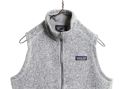 15年製 パタゴニア ベターセーター ベスト レディース S / Patagonia フリース セーター 前開き フルジップ アウトドア ハイネック 重ね着