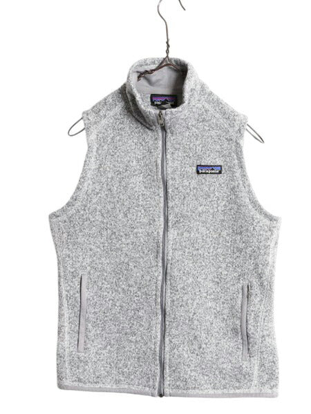 15年製 パタゴニア ベターセーター ベスト レディース S / Patagonia フリース セーター 前開き フルジップ アウトドア ハイネック 重ね着