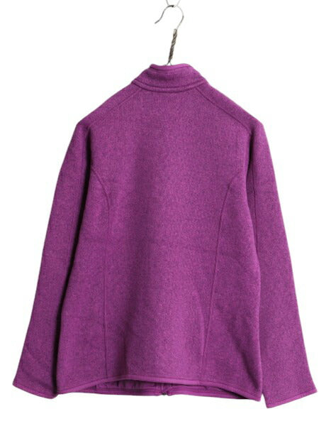 19年製 パタゴニア ベターセーター ジャケット レディース L 古着 Patagonia アウトドア フリース フルジップ ブルゾン ニット ハイネック