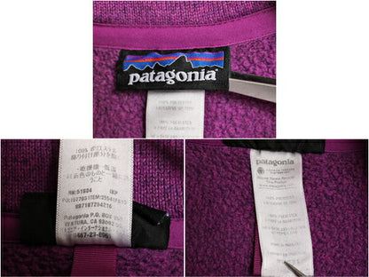 19年製 パタゴニア ベターセーター ジャケット レディース L 古着 Patagonia アウトドア フリース フルジップ ブルゾン ニット ハイネック