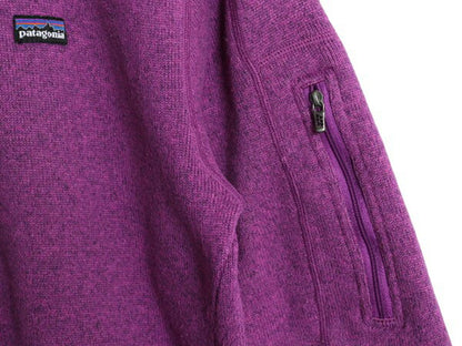 19年製 パタゴニア ベターセーター ジャケット レディース L 古着 Patagonia アウトドア フリース フルジップ ブルゾン ニット ハイネック