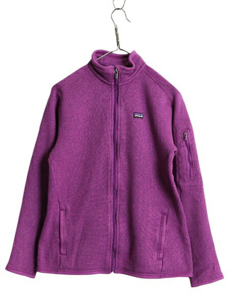 19年製 パタゴニア ベターセーター ジャケット レディース L 古着 Patagonia アウトドア フリース フルジップ ブルゾン ニット ハイネック