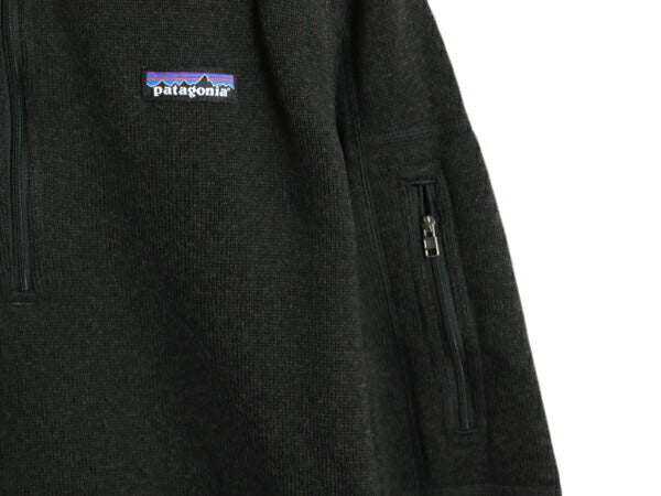 18年製 パタゴニア ベターセーター ハーフジップ レディース XL / Patagonia アウトドア フリース ジャケット プルオーバー ジャンパー  黒