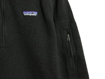 18年製 パタゴニア ベターセーター ハーフジップ レディース XL / Patagonia アウトドア フリース ジャケット プルオーバー ジャンパー  黒