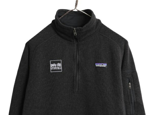 18年製 パタゴニア ベターセーター ハーフジップ レディース XL / Patagonia アウトドア フリース ジャケット プルオーバー ジャンパー  黒