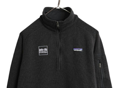 18年製 パタゴニア ベターセーター ハーフジップ レディース XL / Patagonia アウトドア フリース ジャケット プルオーバー ジャンパー  黒