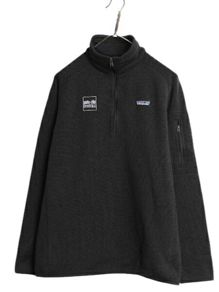 18年製 パタゴニア ベターセーター ハーフジップ レディース XL / Patagonia アウトドア フリース ジャケット プルオーバー ジャンパー  黒
