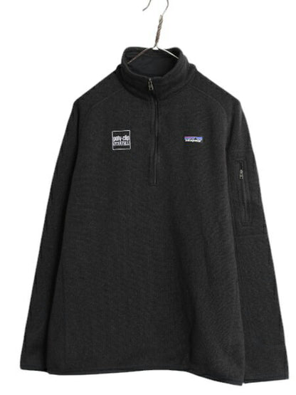 18年製 パタゴニア ベターセーター ハーフジップ レディース XL / Patagonia アウトドア フリース ジャケット プルオーバー ジャンパー  黒