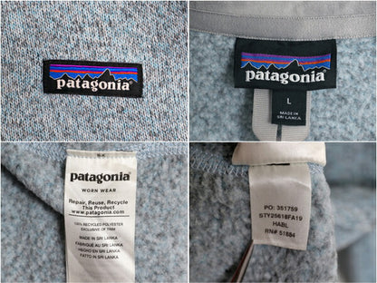 19年製 パタゴニア ベターセーター ハーフジップ レディース L / 古着 Patagonia アウトドア フリース ジャケット プルオーバー ジャンパー