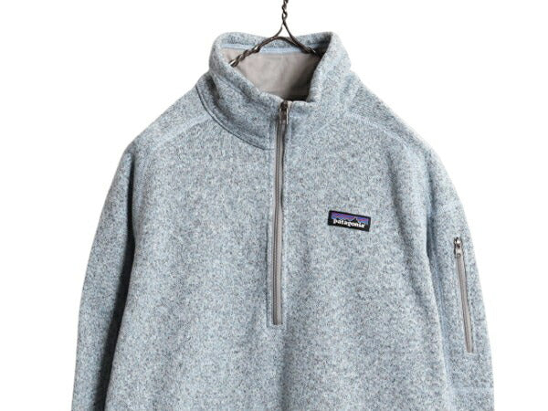 19年製 パタゴニア ベターセーター ハーフジップ レディース L / 古着 Patagonia アウトドア フリース ジャケット プルオーバー ジャンパー