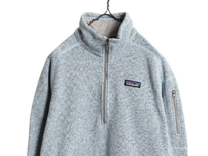 19年製 パタゴニア ベターセーター ハーフジップ レディース L / 古着 Patagonia アウトドア フリース ジャケット プルオーバー ジャンパー