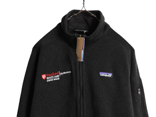 デッドストック 19年製 パタゴニア ベターセーター ジャケット レディース L 新品 Patagonia フリース フルジップ ブルゾン ハイネック 黒
