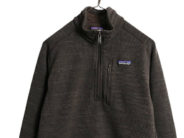 17年製 パタゴニア ベターセーター ハーフジップ メンズ M / Patagonia アウトドア フリース ジャケット プルオーバー ハイネック ブルゾン