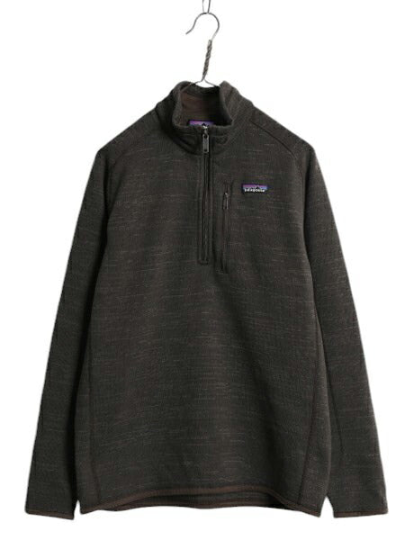 17年製 パタゴニア ベターセーター ハーフジップ メンズ M / Patagonia アウトドア フリース ジャケット プルオーバー ハイネック ブルゾン