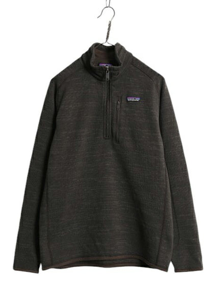 17年製 パタゴニア ベターセーター ハーフジップ メンズ M / Patagonia アウトドア フリース ジャケット プルオーバー ハイネック ブルゾン