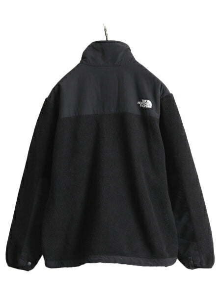 ノースフェイス デナリ ジャケット レディース M / The North Face DENALI アウトドア フリース ナイロン ジャンパー ブラック ブルゾン 黒