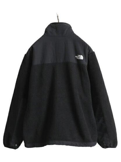 ノースフェイス デナリ ジャケット レディース M / The North Face DENALI アウトドア フリース ナイロン ジャンパー ブラック ブルゾン 黒