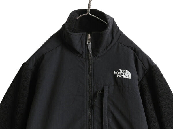 ノースフェイス デナリ ジャケット レディース M / The North Face DENALI アウトドア フリース ナイロン ジャンパー ブラック ブルゾン 黒