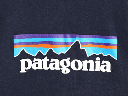 19年製 パタゴニア プリント スウェット フード パーカー メンズ S 古着 Patagonia トレーナー プルオーバー ストレッチ アウトドア 裏起毛
