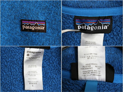 11年製 パタゴニア ベターセーター ジャケット レディース S 古着 Patagonia アウトドア フリース フルジップ ブルゾン ニット ハイネック
