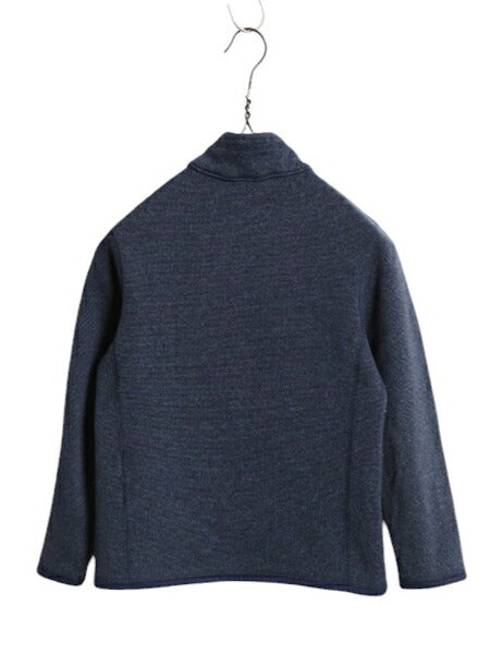 17年製 パタゴニア ベターセーター ハーフジップ ボーイズ S 130cm 程/ キッズ 子供 Patagonia フリース ブルゾン ジャケット プルオーバー