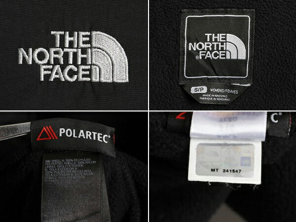 ノースフェイス デナリ ジャケット レディース S / The North Face DENALI アウトドア フリース ナイロン ジャンパー ブラック ブルゾン 黒
