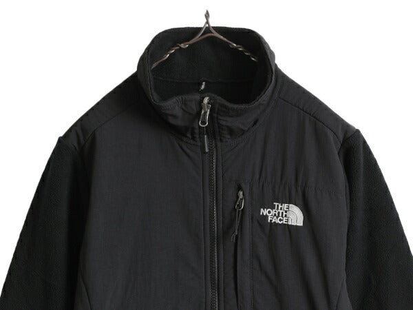 ノースフェイス デナリ ジャケット レディース S / The North Face DENALI アウトドア フリース ナイロン ジャンパー ブラック ブルゾン 黒