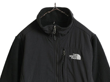 ノースフェイス デナリ ジャケット レディース S / The North Face DENALI アウトドア フリース ナイロン ジャンパー ブラック ブルゾン 黒