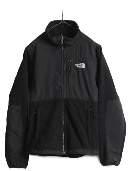 ノースフェイス デナリ ジャケット レディース S / The North Face DENALI アウトドア フリース ナイロン ジャンパー ブラック ブルゾン 黒