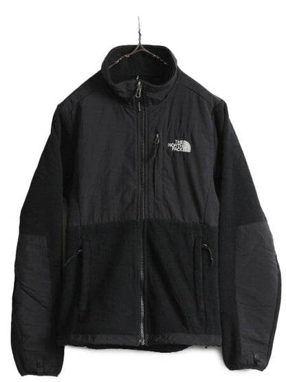 ノースフェイス デナリ ジャケット レディース S / The North Face DENALI アウトドア フリース ナイロン ジャンパー ブラック ブルゾン 黒