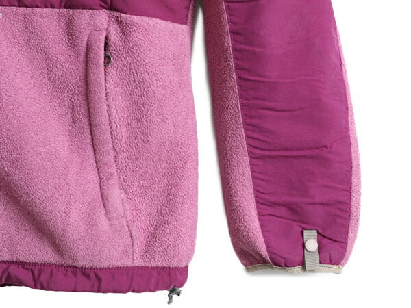 ノースフェイス デナリ ジャケット レディース M 古着 The North Face DENALI アウトドア フリース ナイロン ブルゾン パープル ジャンパー