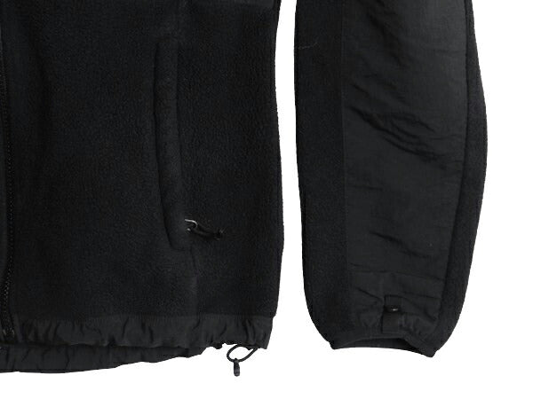 ノースフェイス フード付き デナリ ジャケット レディース S The North Face Denali フリース パーカー フルジップ アウトドア ブルゾン 黒