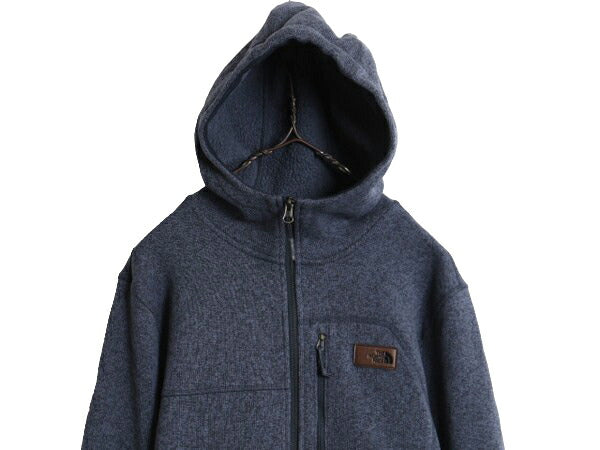 US企画 ノースフェイス ゴードン ライオンズ パーカー ジャケット メンズ M / The North face アウトドア フリース セーター フルジップ 紺