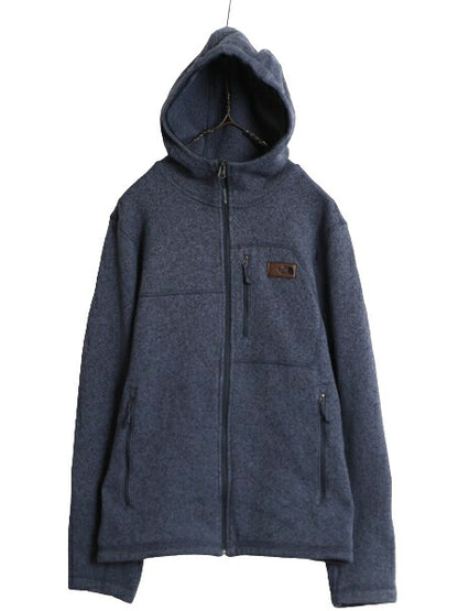 US企画 ノースフェイス ゴードン ライオンズ パーカー ジャケット メンズ M / The North face アウトドア フリース セーター フルジップ 紺