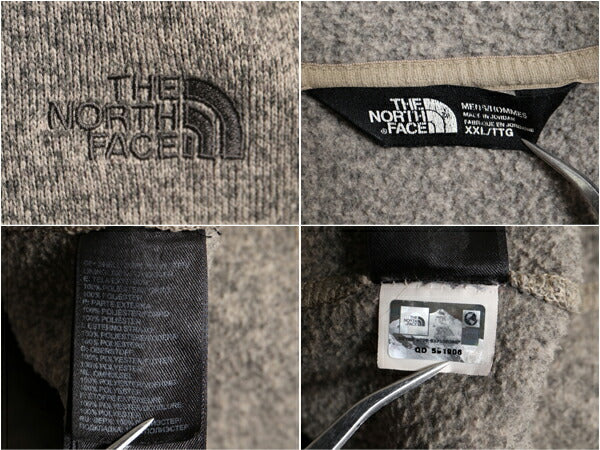 US企画 ノースフェイス ゴードン ライオンズ ハーフジップ フリース ジャケット メンズ XXL 古着 The North Face アウトドア プルオーバー