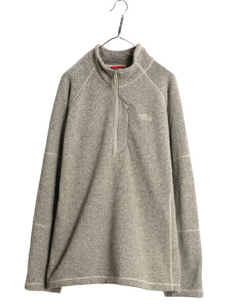 ノースフェイス セーター フリース ジャケット ハーフジップ メンズ XL / The North face  アウトドア プルオーバー ブルゾン 大きいサイズ