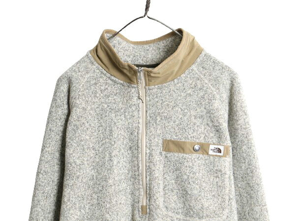 US企画 ノースフェイス ゴードン ライオンズ ハーフジップ フリース ジャケット メンズ XL 古着 The North Face 大きいサイズ プルオーバー