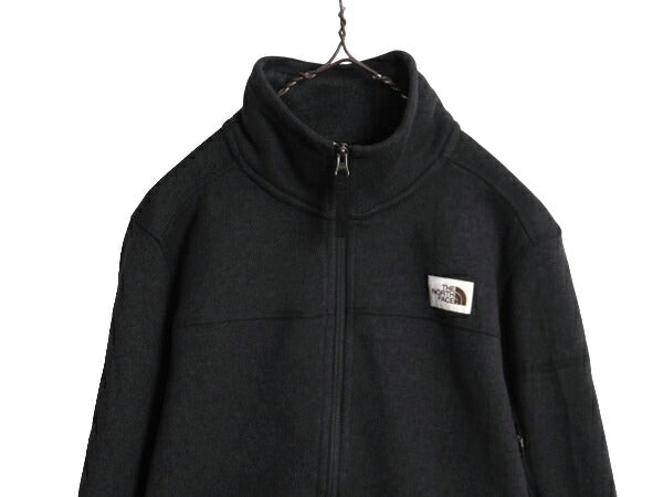 US企画 ノースフェイス ゴードン ライオンズ ハーフジップ フリース ジャケット メンズ S 古着 The North Face アウトドア プルオーバー 黒