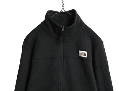 US企画 ノースフェイス ゴードン ライオンズ ハーフジップ フリース ジャケット メンズ S 古着 The North Face アウトドア プルオーバー 黒