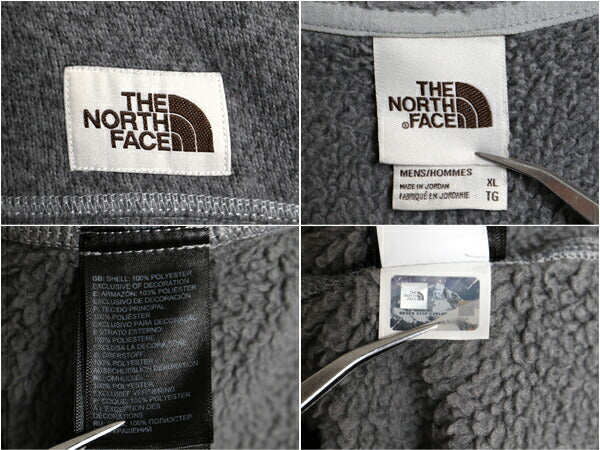US企画 ノースフェイス ゴードン ライオンズ ハーフジップ フリース ジャケット メンズ XL 古着 The North Face アウトドア プルオーバー