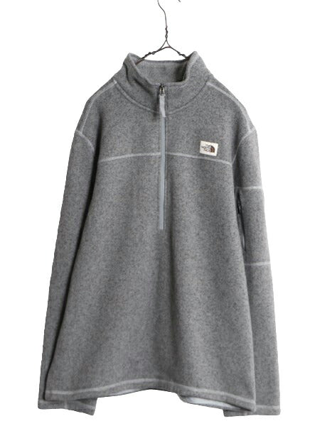 US企画 ノースフェイス ゴードン ライオンズ ハーフジップ フリース ジャケット メンズ XL 古着 The North Face アウトドア プルオーバー