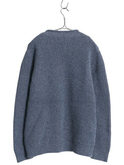 エルエルビーン ロールネック ニット セーター メンズ XL 古着 オーガニック コットン リブ編み チャンキー ハイネック 無地 大きいサイズ