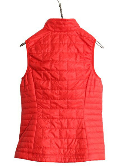 16年製 パタゴニア ナノ パフ ベスト レディース XS / Patagonia 中綿 ナイロン キルティング フルジップ アウトドア パッカブル 重ね着 赤